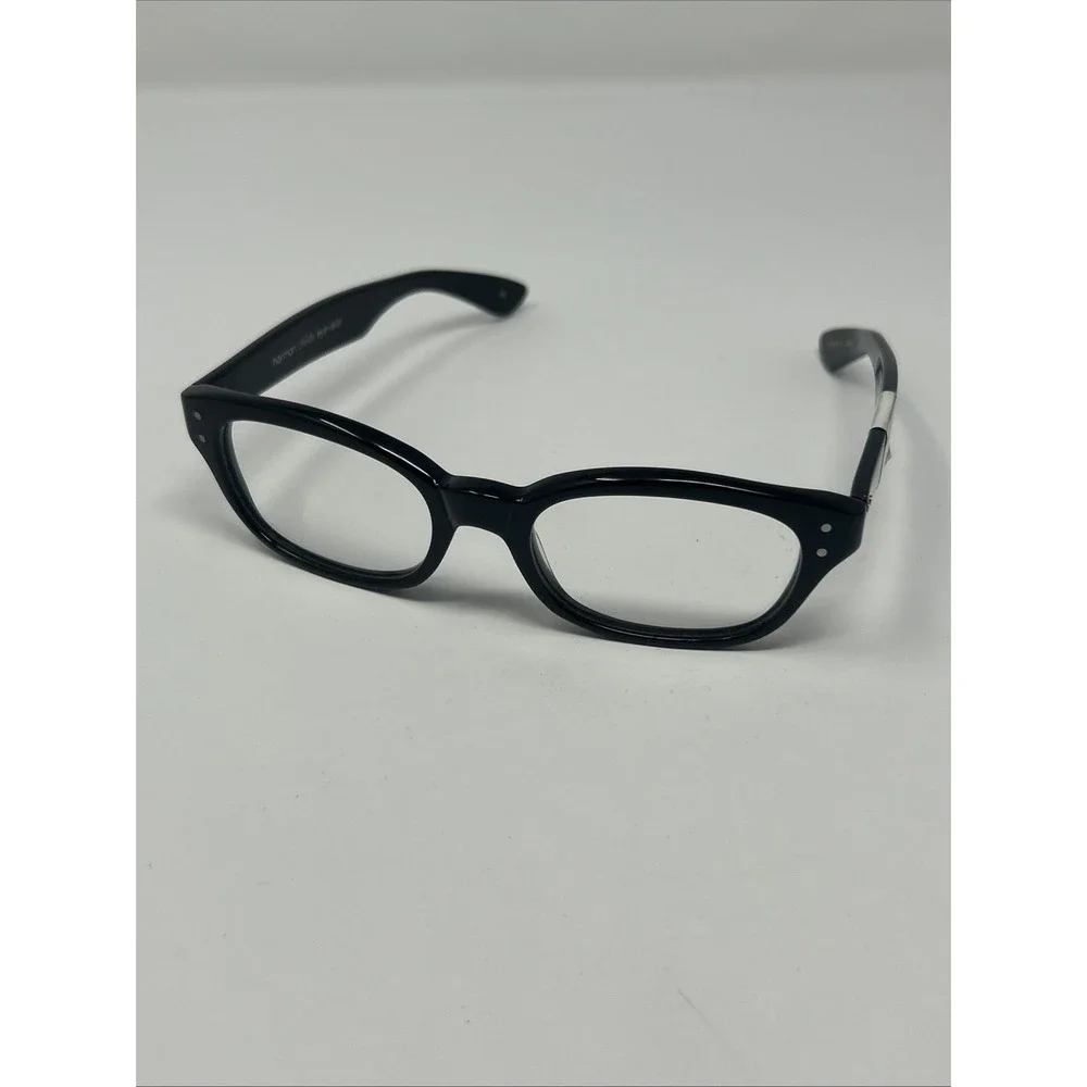 NWT Norman Childs VINTAGE 11 Eyeglasses 50-18-140 BK Adult Black Frames